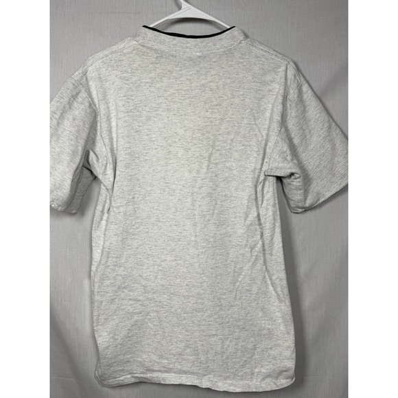 Vintage 90s Davey Allison Mac Tools NASCAR Racing Graphic T Shirt L Gray Tultex - Picture 9 of 14